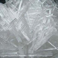 Cristales de mentol